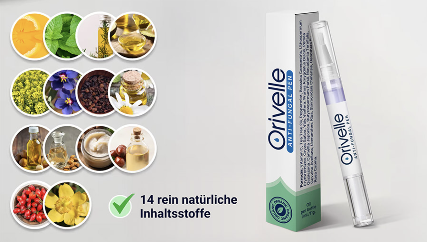 14 rein natürliche Inhaltsstoffe von Orivelle